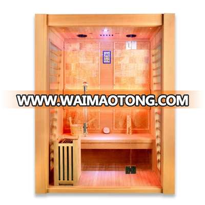 traditional sauna room for 2 person