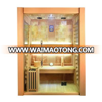 2 People Capacity and dry Steam Function dry steam sauna